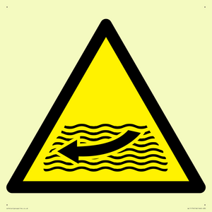 W509  Warning: Strong river flows